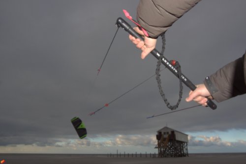 Paraflex Trainer mit Bar, Wolkenstuermer, Tractionkite 3,1 - 2