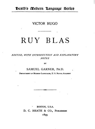 Book's Cover of Ruy Blas
