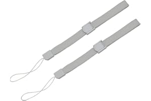 Gamer Gear 2 Pz Cinturino da Polso Grigio compatibile con DS DS Lite DSi DSi XL 2DS 3DS 3DS XL Wii Remote Wii U, PSP Go PS Vita Console
