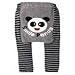 Baby / Toddler Leggings , Trousers - "Smile Panda" 6-12 months + FREE BIB