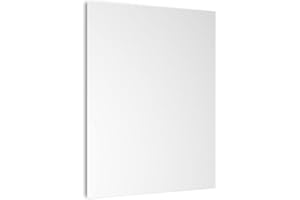 GIULIA LUCE Eco Super - Specchio a Parete Rettangolare Filo Lucido Reversibile Supporto: attaccaglia Dimensioni (mm):500x700