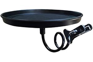 Yiran Support de plateau de voiture réglable à 360 degrés, support de gobelet de nourriture, plateau de nourriture de voiture, petit plateau de voyage pour boissons, collations