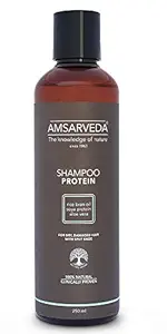 Amsarveda Protein Shampoo- 100% Natura,l 250 ml