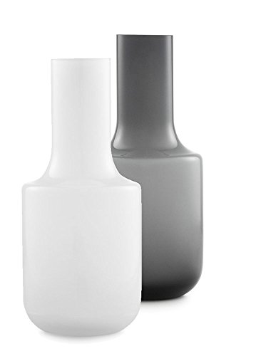 Normann Copenhagen 102070 Still Vase, Glas, weiß, 12 x 12 x 27 cm - 2