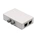 Produktbild Liqiqi 2 Port AB RJ45 Netzwerk-Sharing Switch Box 2in1/1in2 RJ45 Netzwerk/Ethernet Mini Manuelle Auswahl, unterstützt umgekehrte Nutzung