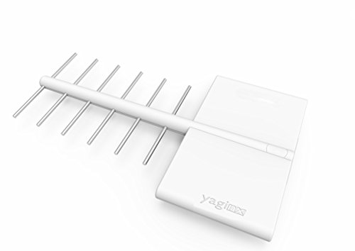 Preisvergleich Produktbild Funke 493910010 Outdoor Antenne YagiNX DVBT / T2 27dBi / 44dB weiß