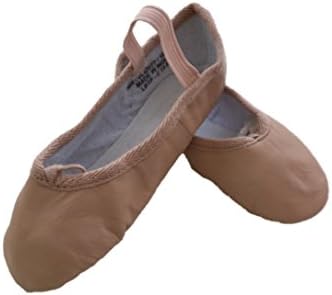 Pink Leather Ballet Shoes