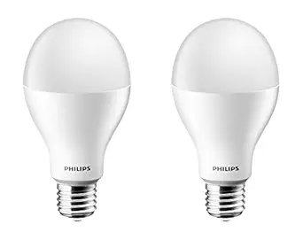 PHILIPS 17W e27 LED Cool Day Light Bulb, Pack of 2