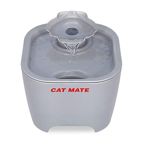 Cat Mate Cat Mate Shell Fountain 3L (Titanium)