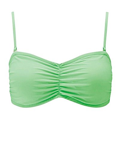 Cotton Traders Womens Ladies Comfortable Design Bandeau Bikini Top - Solid