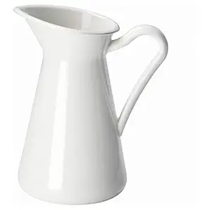 Ikea VARDAGEN Vase, White, 16 cm (6