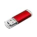 Produktbild Ouneed USB-Sticks,256M USB 2.0 Metall USB Stick Flash Drive Flash Memory Stick Speicher U Disk Bürobedarf Geschenk (Rot, 256M)