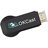 [Upgraded Version] Miracast Dongle, Foxcesd 5G WIFI Display Dongle HDMI Adapter Receiver 1080p Streaming Media Player Share Videos Images Docs Live Camera Musics from All iPhone, iPad, Samsung Andorid Smart Devices to TV, Monitor or Projector, For iOS 6.0 &amp; Andorid 5.0 Above