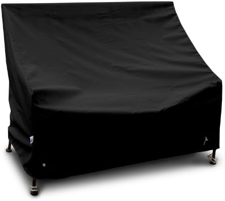 KOVERROOS Weathermax 77351 Highback Loveseat/Sofa Cover, 49-Inch Width by 34-Inch Diameter by 40-Inch Height, Black