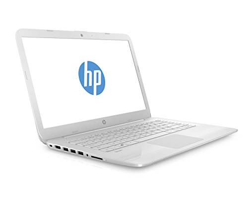 HP Stream 14-AX004NL Notebook  14-Inch Display Intel N3060 1 6  GHz Processor  32  MB eMMC 4  GB of RAM  Intel HD Graphics 400  water blue No Bianco