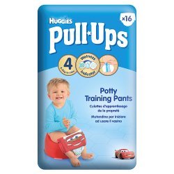 Huggies Pull Ups Boys Medium 16s - 16 pants (Pack of 6)