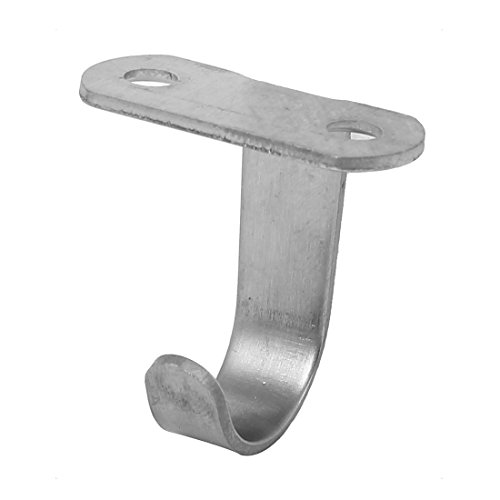 10stk Schrank Kleiderschrank Klamotten Edelstahl Haken Kleiderhaken Wandhaken - 2