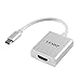 Produktbild HoganeyVan LESHP USB 3.1 Typ C auf HDMI Stecker auf Buchse Adapter mit Aluminiumgehäuse 4K HDTV