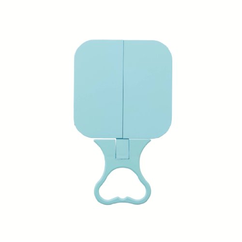 Danielle Blue True Image Folding Travel Mirror 23 X 12cm