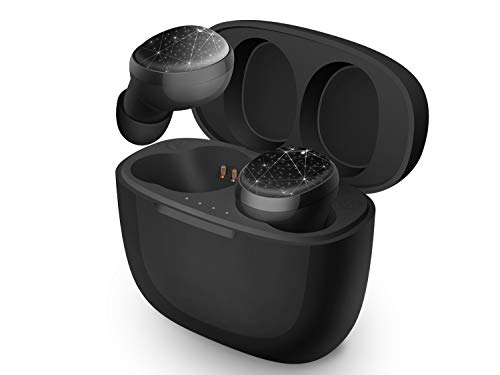 SUNNZO Los Auriculares Inalámbricos con Sonido Estéreo HiFi 3D de Graves Profundos,Bluetooth 5.0 y Tiempo de Reproducción de 100 Horas,Emparejamiento Rápido y Impermeable IPX6