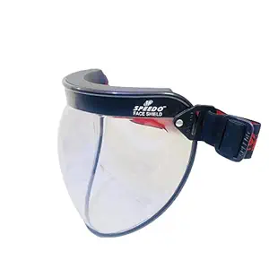 Roods Auto Unisex Full Face Protection with Adjustable Band Bubble Face Shield