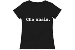 bubbleshirt Tshirt Divertente Donna - Humor Cotone Idea Regalo Divertente Amica Manica Corta Nera dalla S alla XL