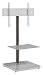 Produktbild Gisan FS-204 BL Standfuß für TV Geräte mit einer Bildschirmdiagonalesn von 61cm (24 Zoll) bis 165 cm (65 Zoll), Grundplatte eckig, schwenkbar (+/-30°), höhenverstellbar, Traglast max. 30kg, VESA max. 600x400, weiß