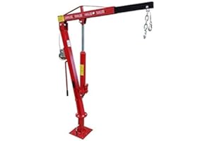 Varan Motors - NEPTC-03 900Kg gru di sollevamento per rimorchio, pick-up, portellone posteriore con verricello