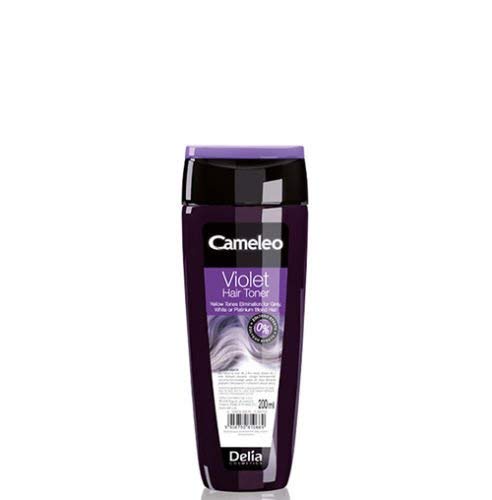 Delia Cameleo - Viola, argento capelli - Toner per capelli biondi, grigio o sbiancato 200 ml