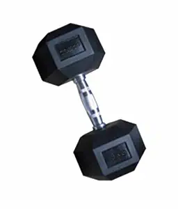 Cosco Rubber Dumbbell, 5 Kilograms