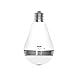 Price comparison product image WiFi Light Bulb Camera Hidden Camera 360° Wide Angle Fisheye Camera Bulb CCTV Camera for Remote Home Security System VR Panoramic Bulb Surveillance IP Camera for iPhone/Android Phone/iPad