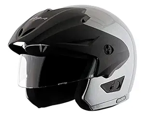 Vega Cruiser CR-W/P-A-L Open Face Helmet with Peak (Anthracite, L)