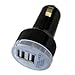 Produktbild GadgetsFr KFZ-Ladegerät, zwei USB-Buchsen, für iPhone iPad iPod HTC Desire LG P990 Samsung i9100 etc., 2.1 A 2100 mA – 2 USB-Buchsen