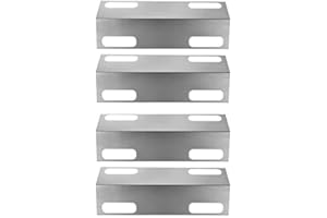 LOKHING 99351 Barbecue (4-Pack) en Acier Inoxydable Heat Shield, Tente de Chaleur, Couvercle du brûleur, Vaporizor Bar et Flavorizer Bar Remplacement pour Les modèles Choisir Ducane Barbecue au gaz