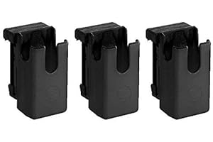 Ghost – 3 custodie per riviste con clip di rotazione a 360° (nero)