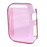 KESOTO Armbanduhr Bildschirm Schutzfolie Gehärtetem Glas Displayschutzfolie HD Haut Film Abdeckung für 44mm iWatch -schützt vor Kratzern - Rosa