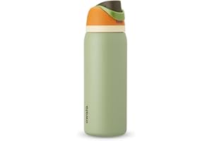 Owala FreeSip Insulated Stainless Steel Water Bottle with Straw for Sports and Travel, Leak Proof, BPA-Free, 945ml, Camo Cool