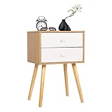 【Bueno compatible con cualquier decoración】El diseño simple y moderno en acabado blanco es perfecto para complementar cualquier mueble existente