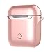 Produktbild Airpods Schutzhülle Airpods Case Airpods Harte Schale Hülle, airpods schutzhülle Silikonhülle Abdeckung Haut für Apple AirPods Ladekoffer (Pink)