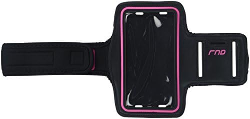 RND Slim-Fit Active Sports Armband Case for iPhone (SE, 5, 5C, 5S, 6, 6S, 7), Samsung Galaxy (S4, S5, S6, S7) LG, Moto, OnePlus, HTC, Google Pixel, Blackberry, Microsoft Smartphones and more (pink)