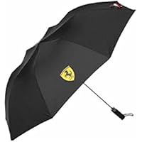 Ferrari paraguas plegable negro