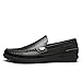 Produktbild IWGRWU Leder Herren-Slipper für Freizeit und High-End-Atmungsaktive, weiche Ledersohlen, Oxford-Dress-Schuhe Schuhe (Color : Schwarz, Größe : 44 EU)