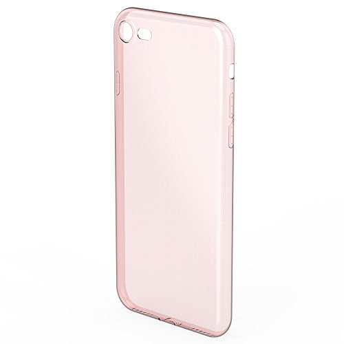 esorio® Apple iPhone 7 Hülle Case mit Kameraschutz + Lightning Staubschutz in rosegold - 4