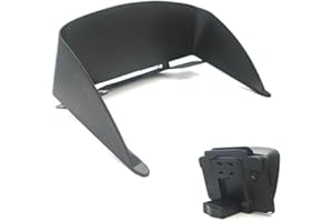 Baceyong Universal GPS Sun Shade Navigator Visor, Glare Resistant Clip-on Sunshade Visor for GPS Sat Nav's With a 7" Screen