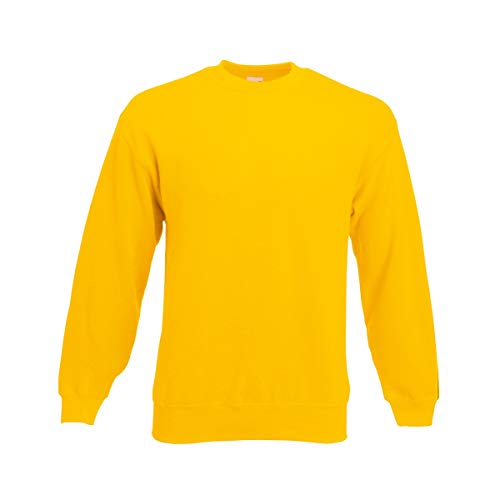 Fruit of the Loom 62-202-0 Sudadera, Hombre, Girasol, Medium