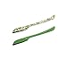 Brow Shaper Hair Removal Dermaplaning Tool Set of 2 Green Chinese Porcelain Print Colletion Pain Free, Safe and Portable. Great for Eyebrows, Peach Fuzz and all Types of Facial Hair