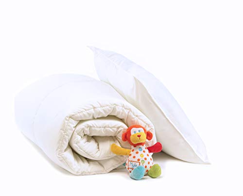 Adam Home Kids Premium Cotton Duvet + Pillow Set Soft Children Quilt 120 X 150 cm - 4.5 Tog, 7.5 Tog, 9 Tog