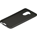 PhoneNatic Case für BlackBerry DTEK60 Hülle Silikon grau transparent Cover DTEK60 Tasche + 2 Schutzfolien - 
