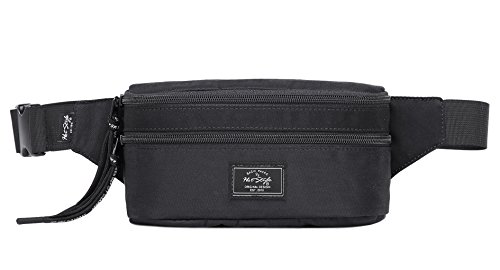 HotStyle 521s Fashion Marsupio Carino Marsupio 20 x 6 x 11 cm S029a, Nero taglia unica