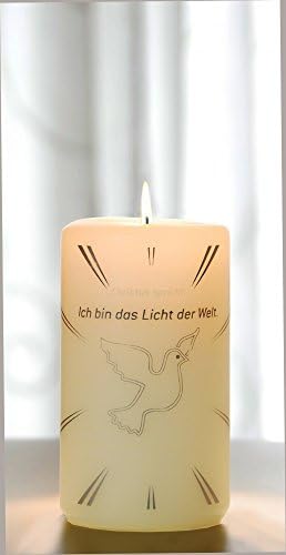 Word Candle Light Floor Light Candle Baptism I Am The Light of The World